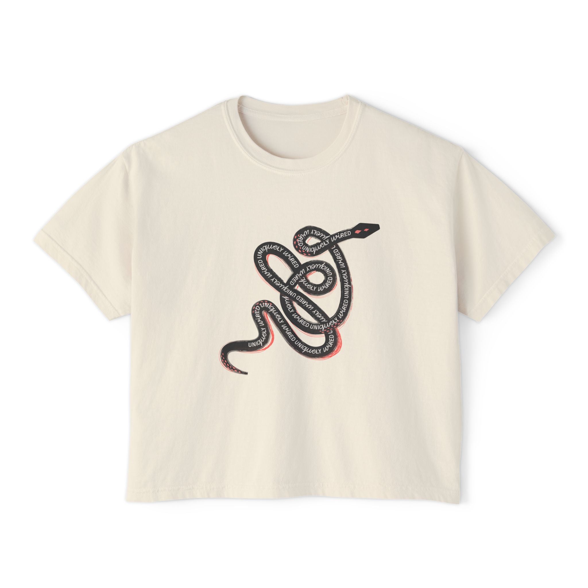 AuDHD Women's Boxy Tee | Neurodivergent | Radiant Minds