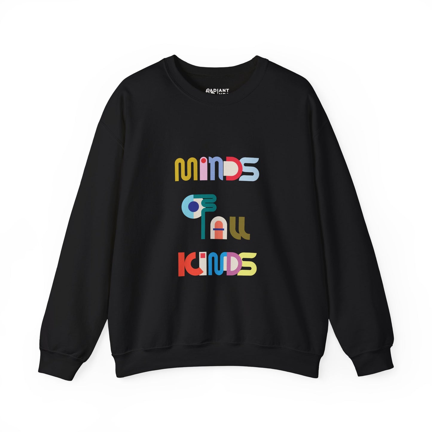 Minds Of All Kinds Adult Sweatshirt — neurodivergent women's sweatshirt | Radiant Minds