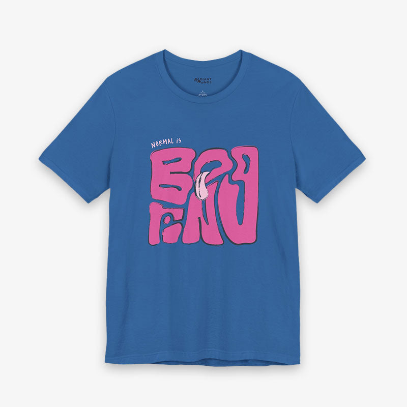 NORMAL IS BORING GRAPhiC Tee