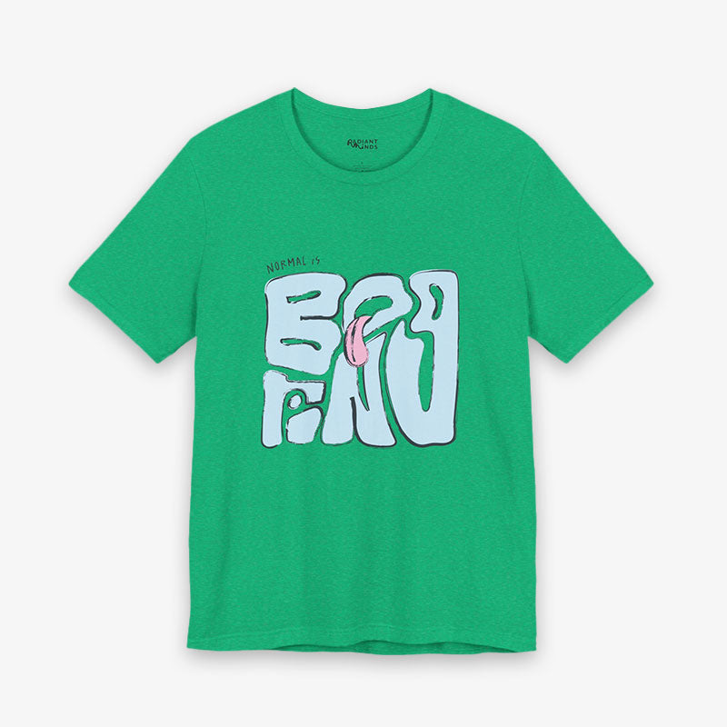 NORMAL IS BORING GRAPhiC Tee