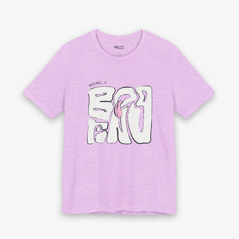 NORMAL IS BORING GRAPhiC Tee