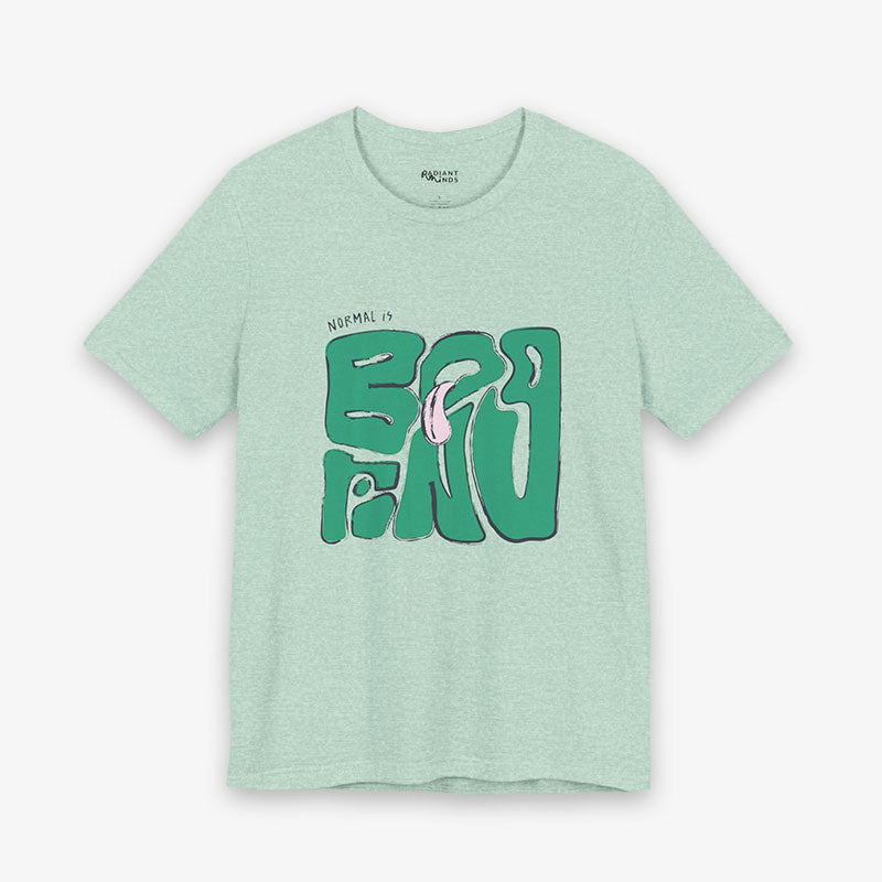 NORMAL IS BORING GRAPhiC Tee