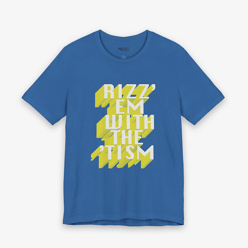 RIZZ EM WITH THE 'TISM ADuLT GRAPhiC Tee