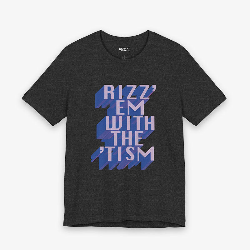 RIZZ EM WITH THE 'TISM ADuLT GRAPhiC Tee