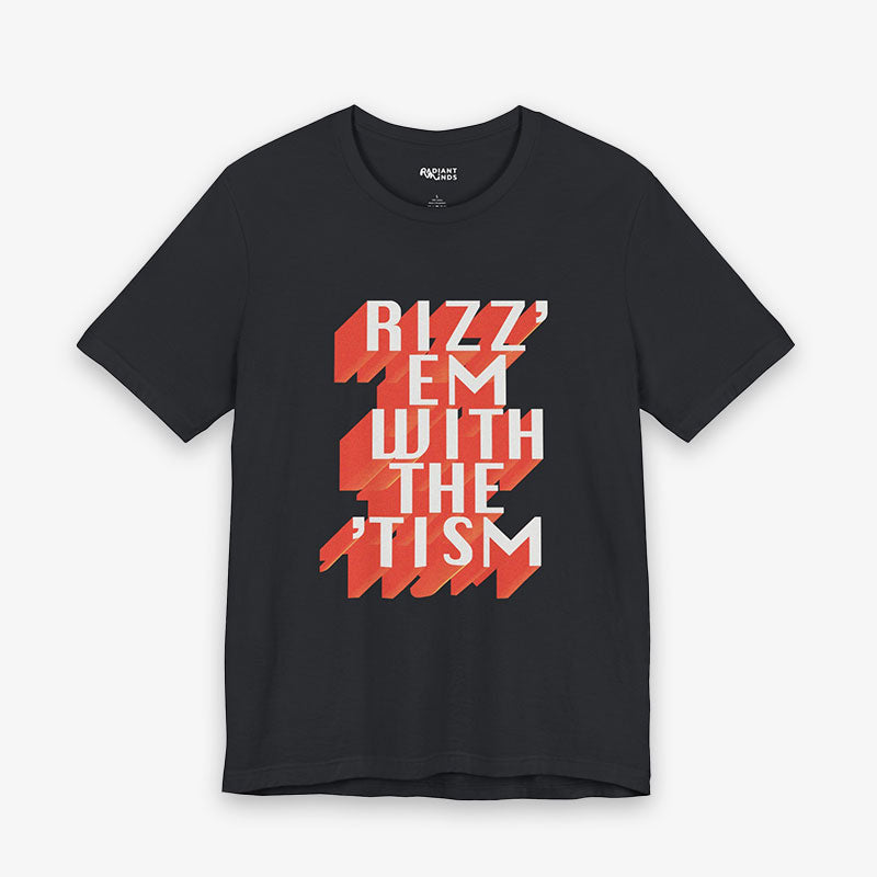 RIZZ EM WITH THE 'TISM ADuLT GRAPhiC Tee
