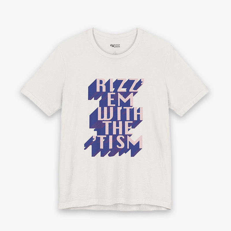 RIZZ EM WITH THE 'TISM ADuLT GRAPhiC Tee