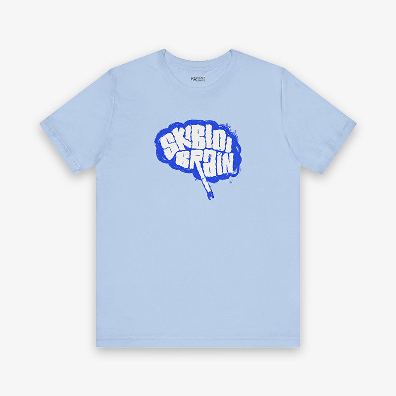 SKIBIDI BRAIN ADULT GRAPHIC TEE