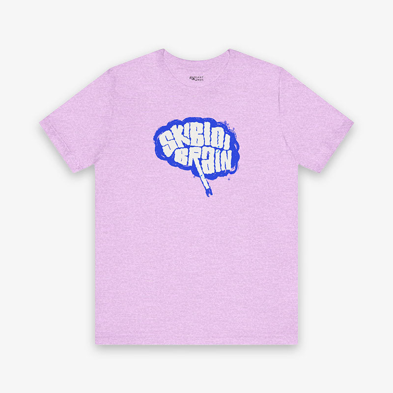 SKIBIDI BRAIN ADULT GRAPHIC TEE