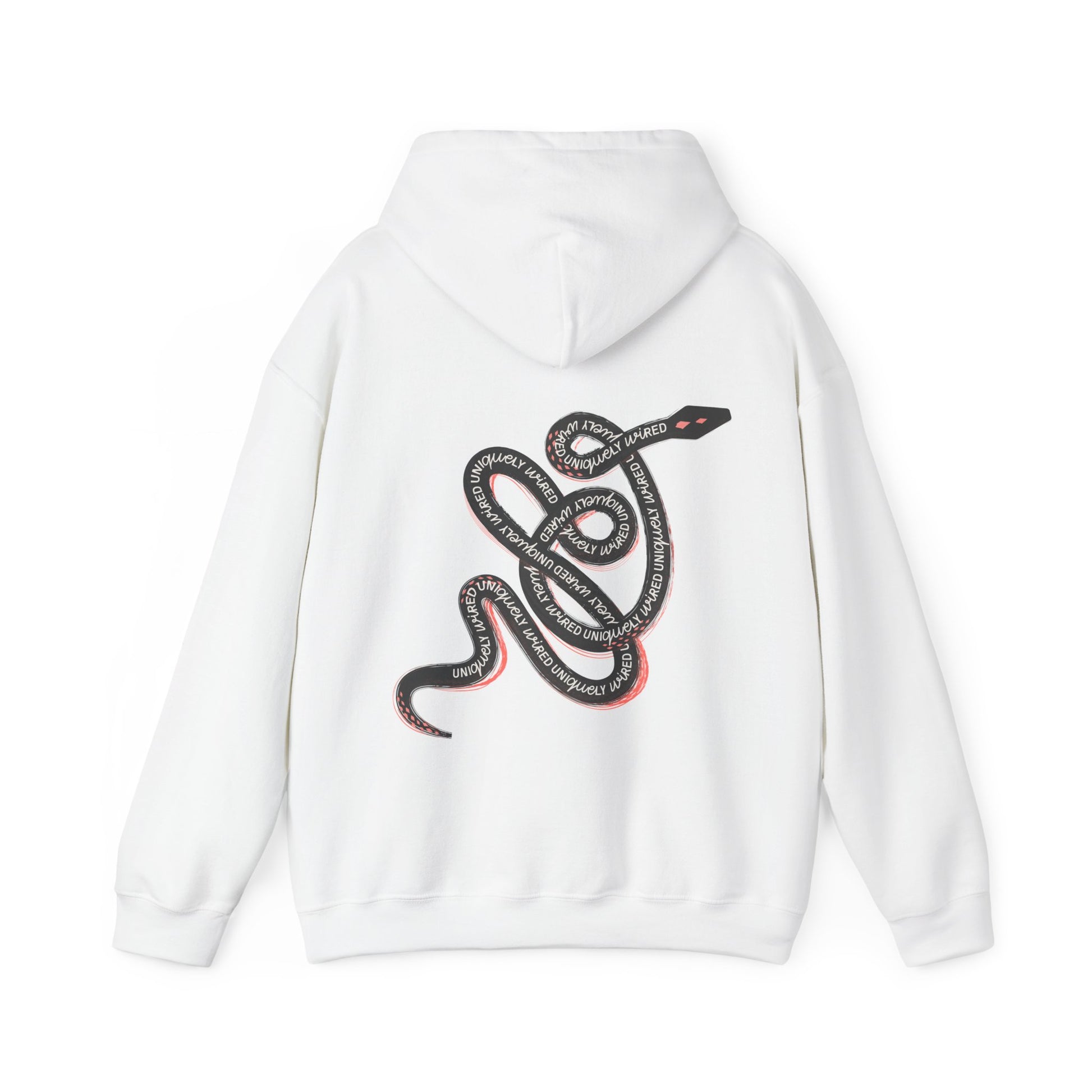 Uniquely Wired Serpent Adult Hoodie — neurodivergent women's hoodie | Radiant Minds
