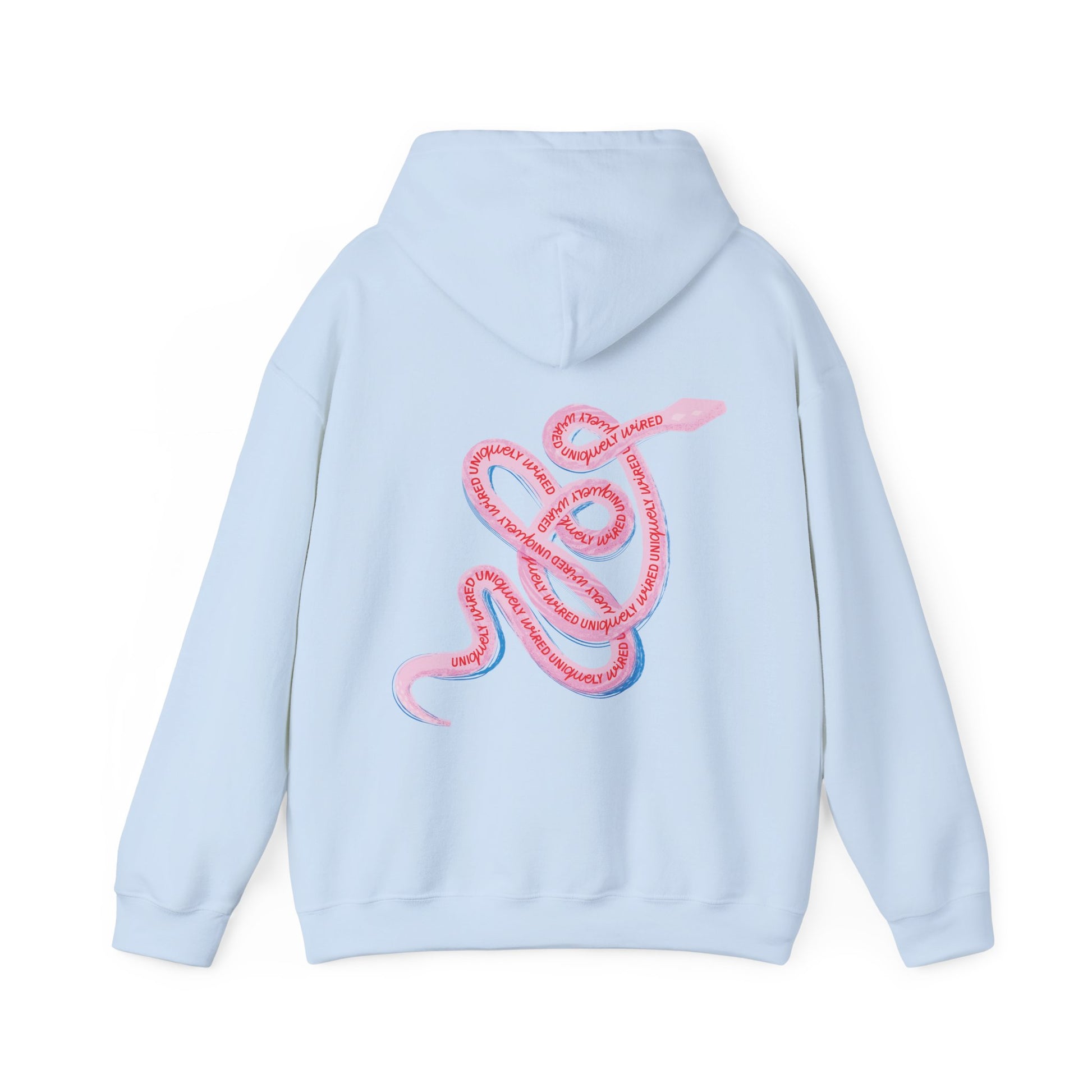 Uniquely Wired Serpent Adult Hoodie — neurodivergent women's hoodie | Radiant Minds