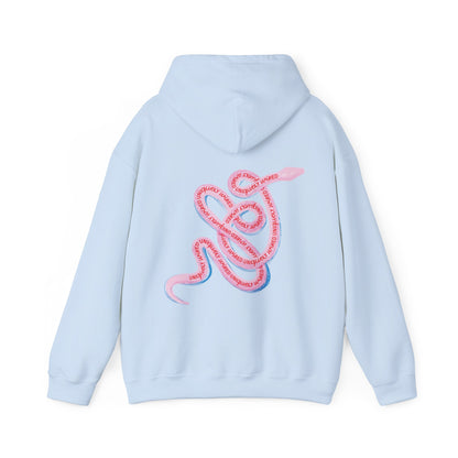 Uniquely Wired Serpent Adult Hoodie — neurodivergent women's hoodie | Radiant Minds