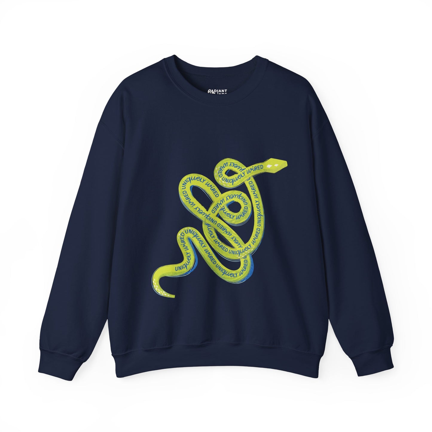 UNIQUELY WIRED SERPENT ADULT SWEATSHIRT