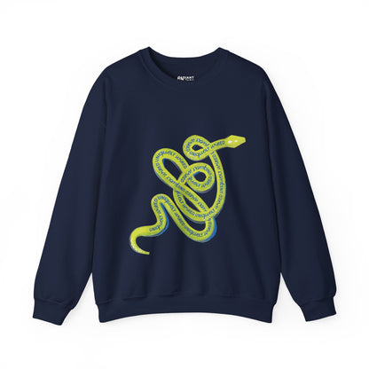 UNIQUELY WIRED SERPENT ADULT SWEATSHIRT
