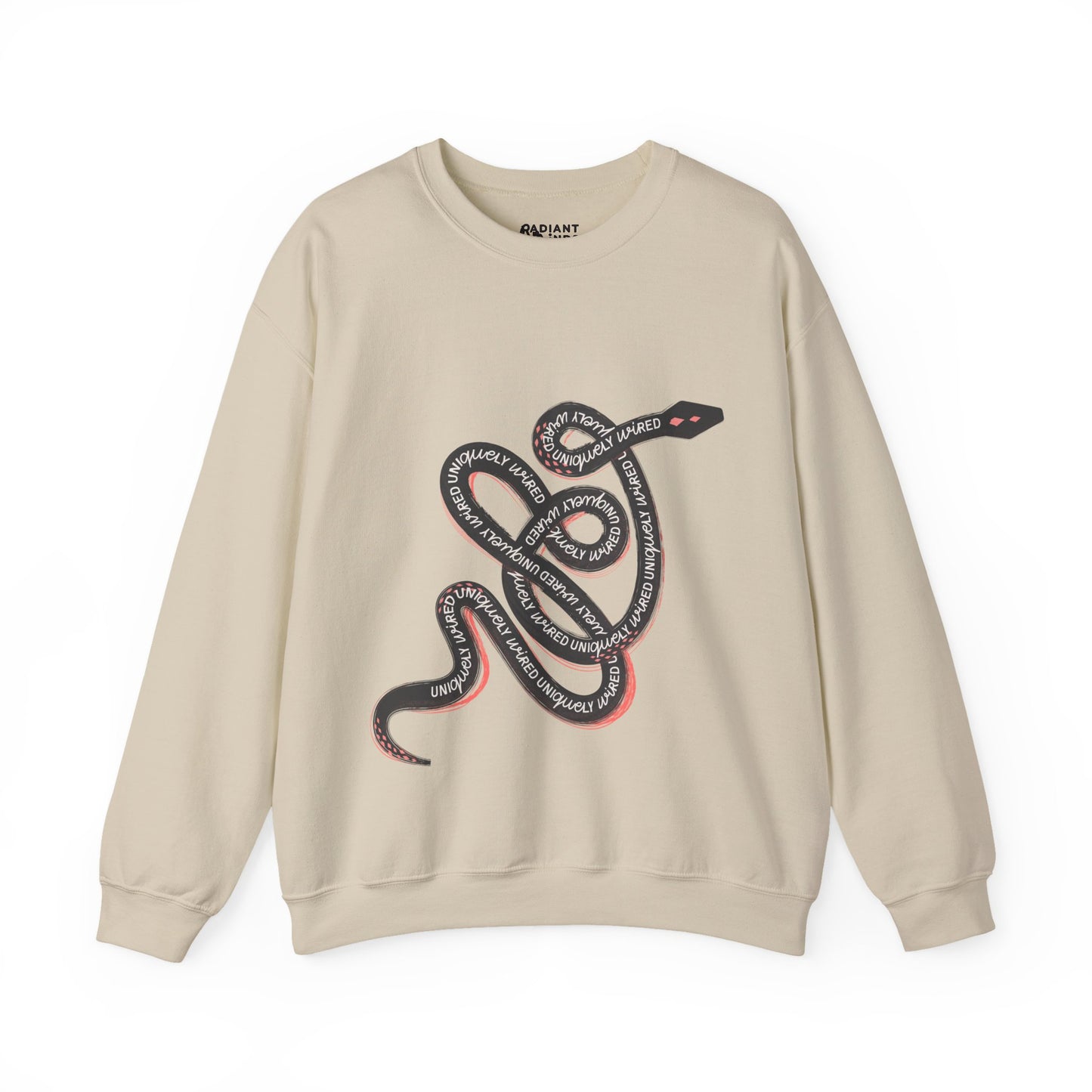 UNIQUELY WIRED SERPENT ADULT SWEATSHIRT