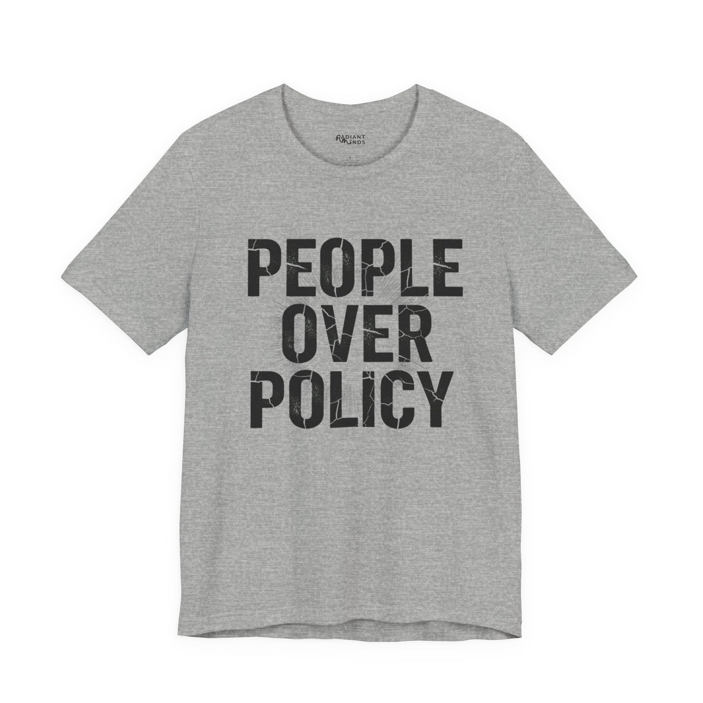 PEOPLE OVER POLICY SOFT CLASSIC FIT TEE
