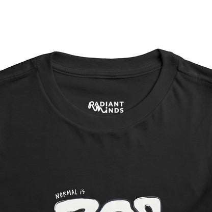 NORMAL IS BORING TODDLER TEE