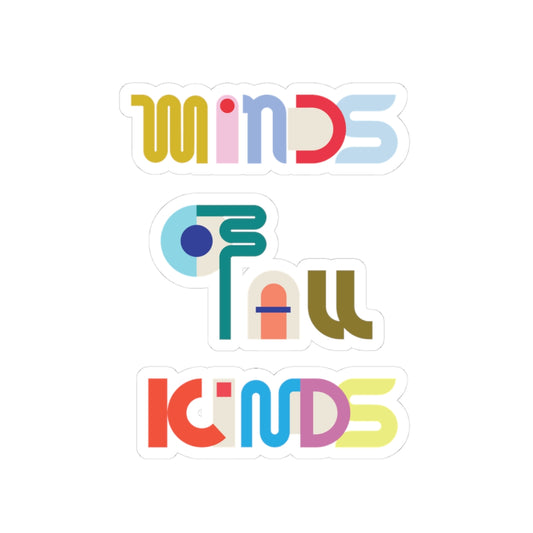 MINDS OF ALL KINDS STICKER