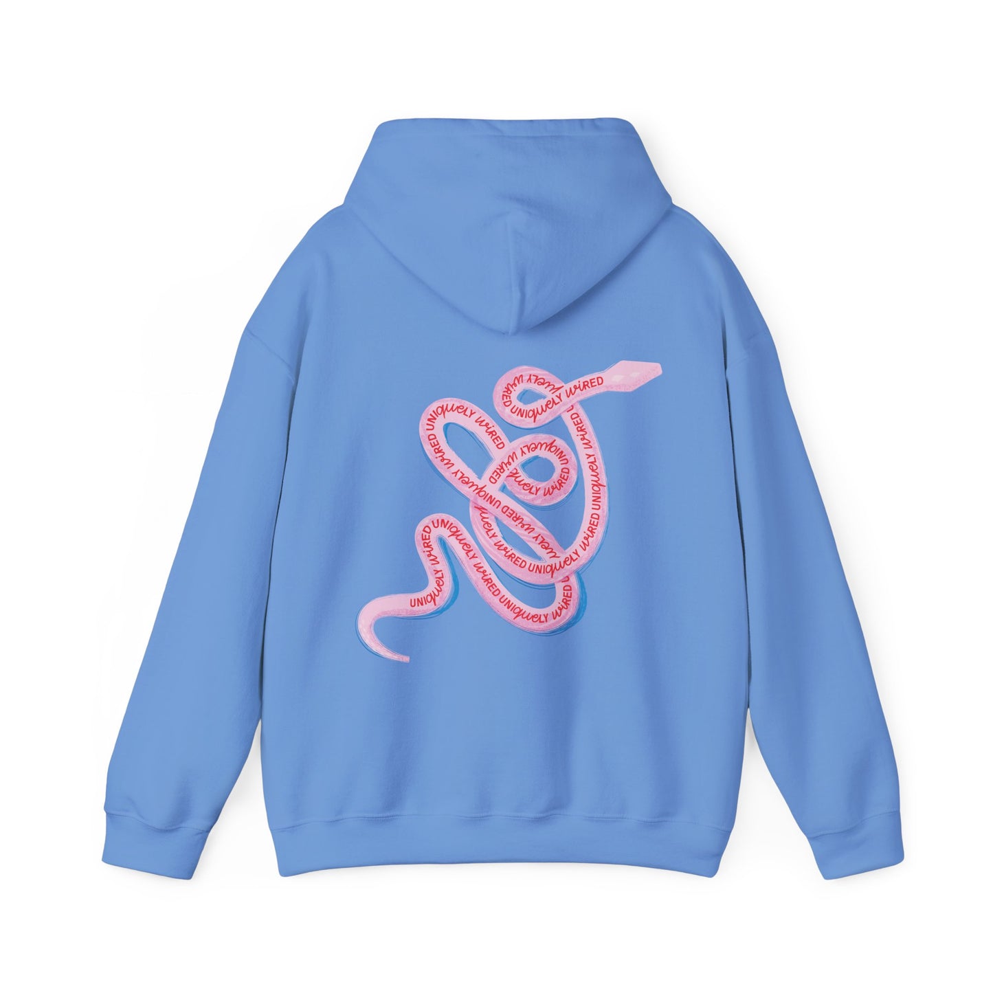 Uniquely Wired Serpent Adult Hoodie — neurodivergent women's hoodie | Radiant Minds