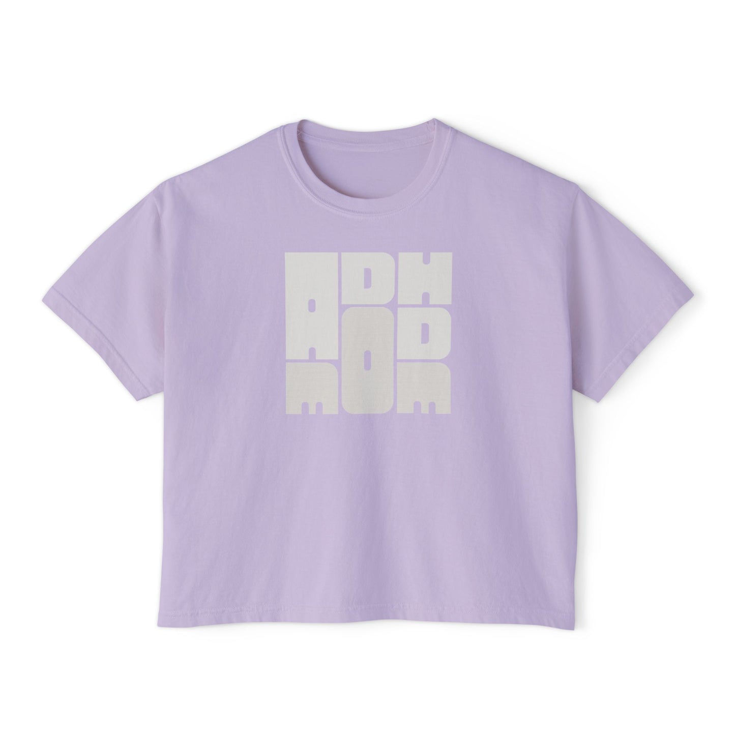 ADHD MOM WOMEN'S BOXY TEE