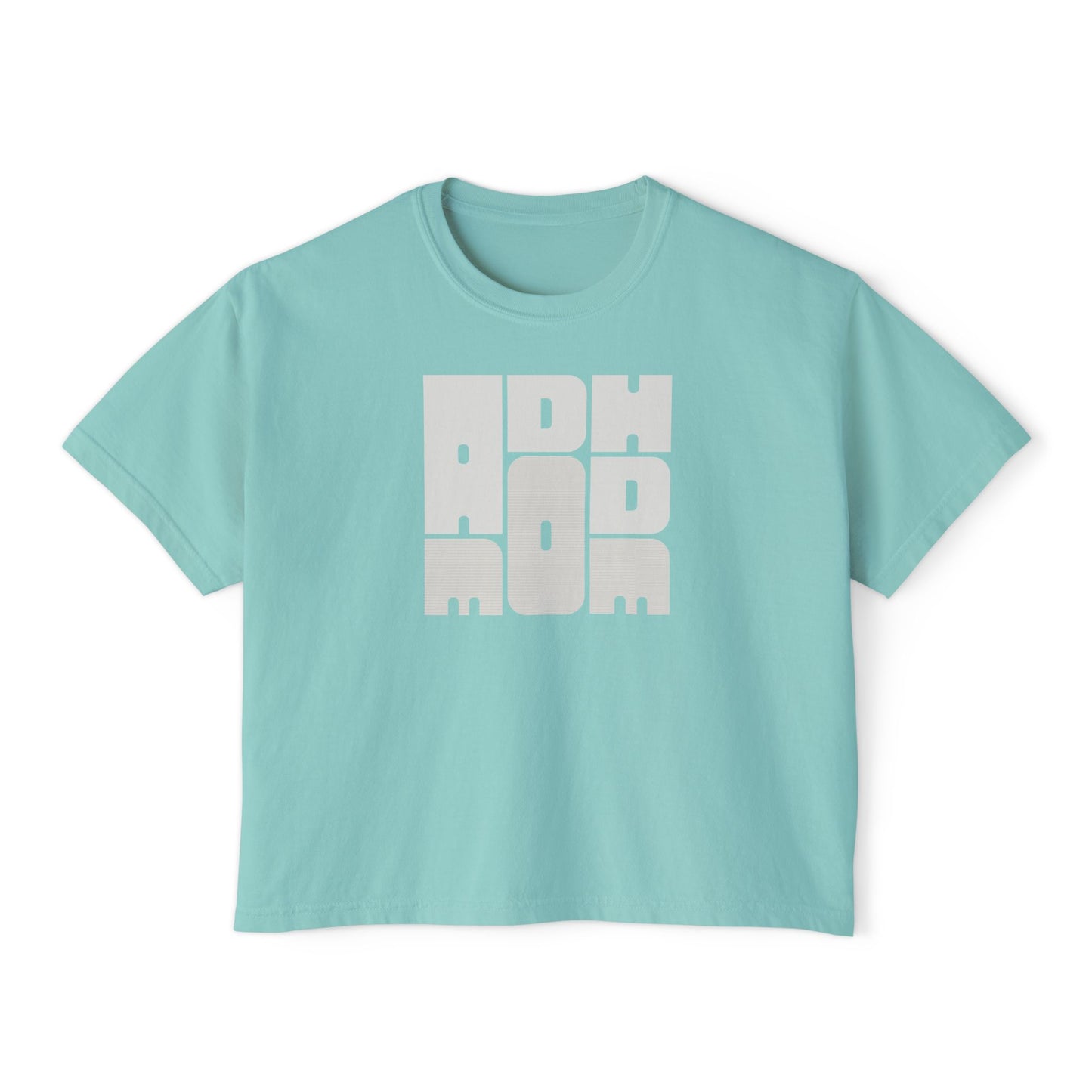 ADHD MOM WOMEN'S BOXY TEE