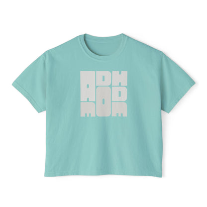ADHD MOM WOMEN'S BOXY TEE