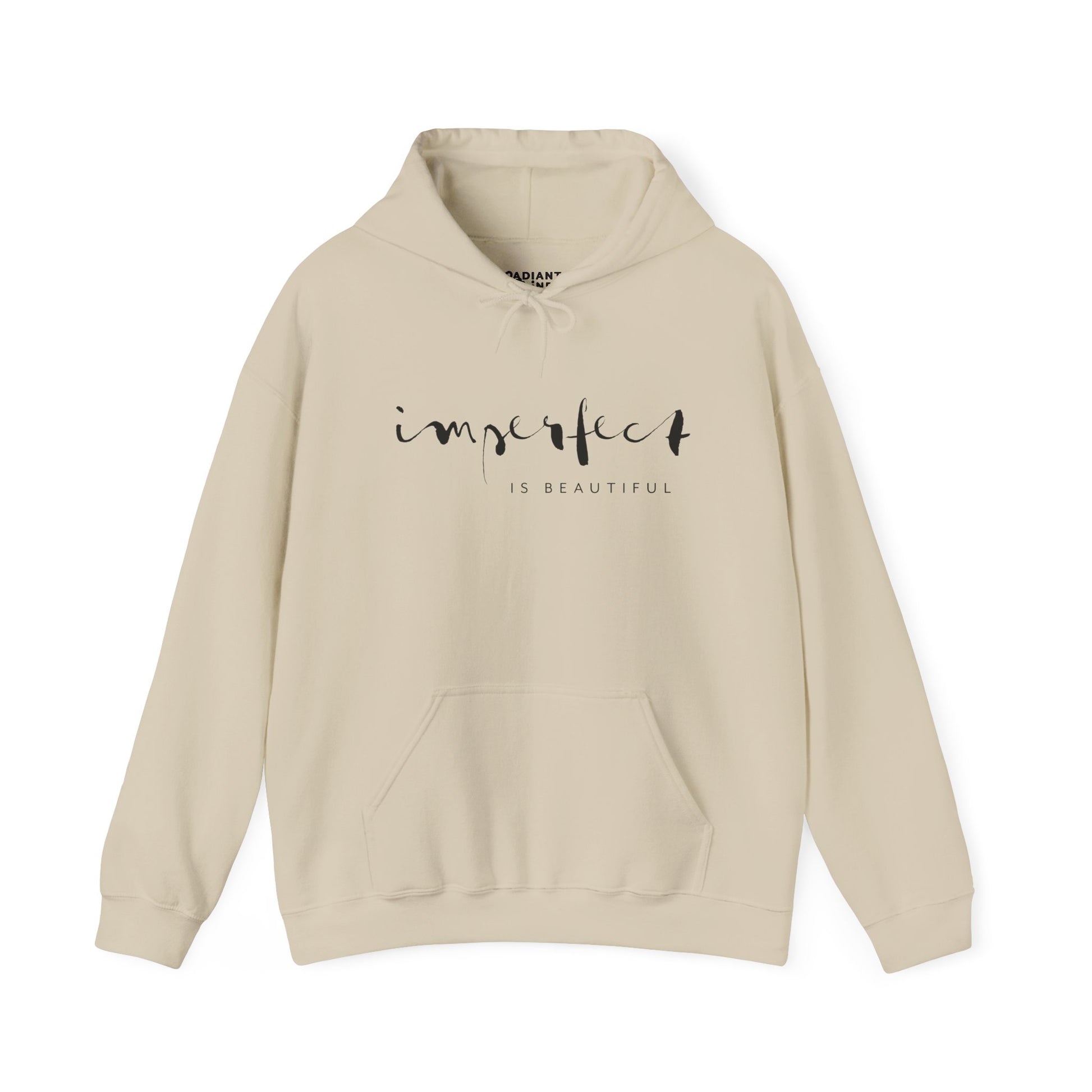 Imperfect Is Beautiful Adult Hoodie — neurodivergent women's hoodie | Radiant Minds
