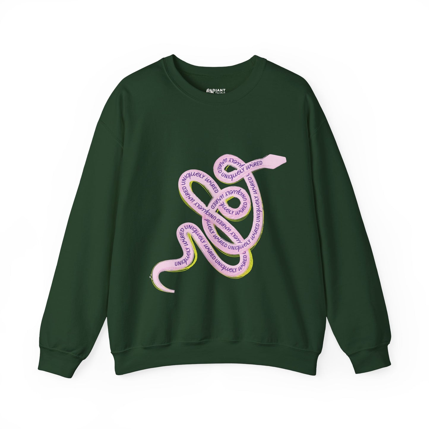 UNIQUELY WIRED SERPENT ADULT SWEATSHIRT