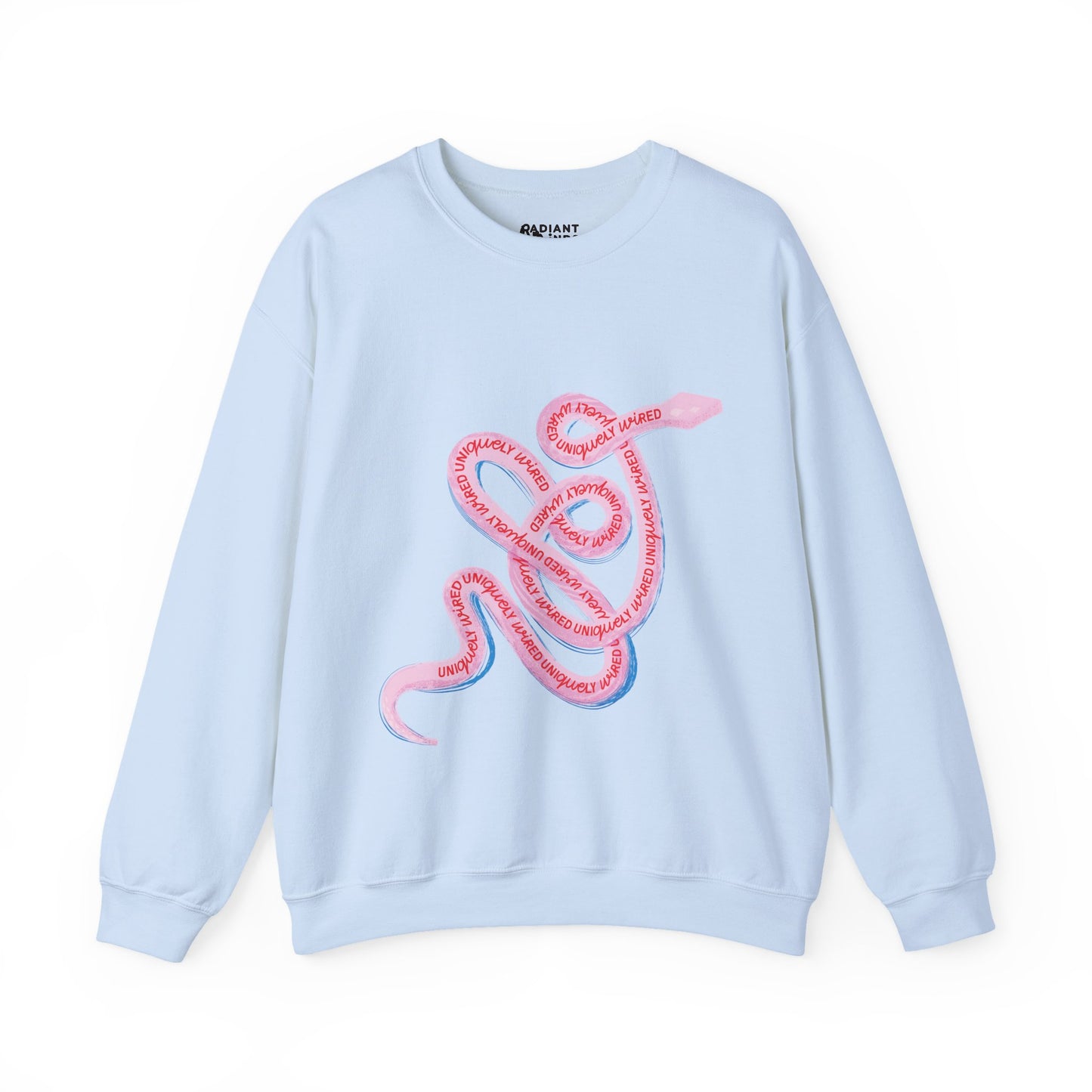 UNIQUELY WIRED SERPENT ADULT SWEATSHIRT