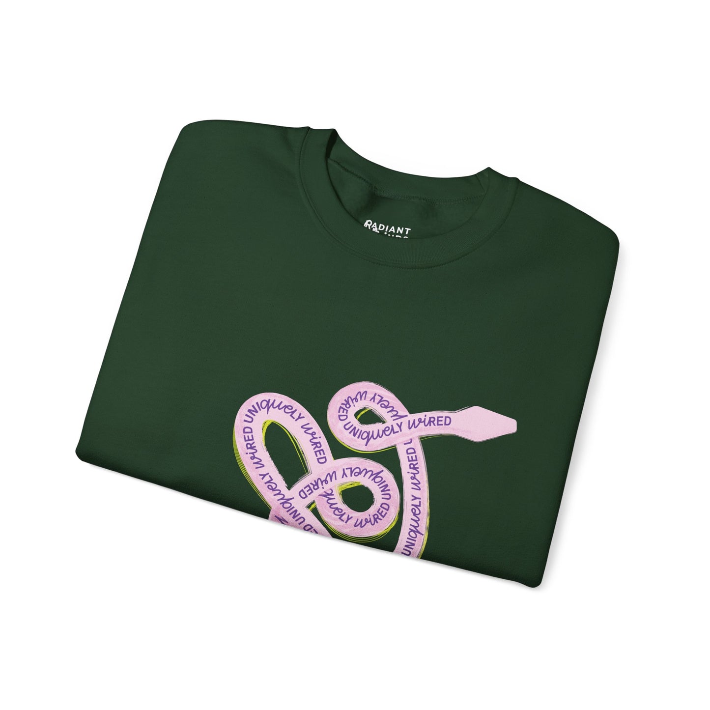 UNIQUELY WIRED SERPENT ADULT SWEATSHIRT