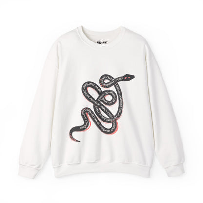 UNIQUELY WIRED SERPENT ADULT SWEATSHIRT