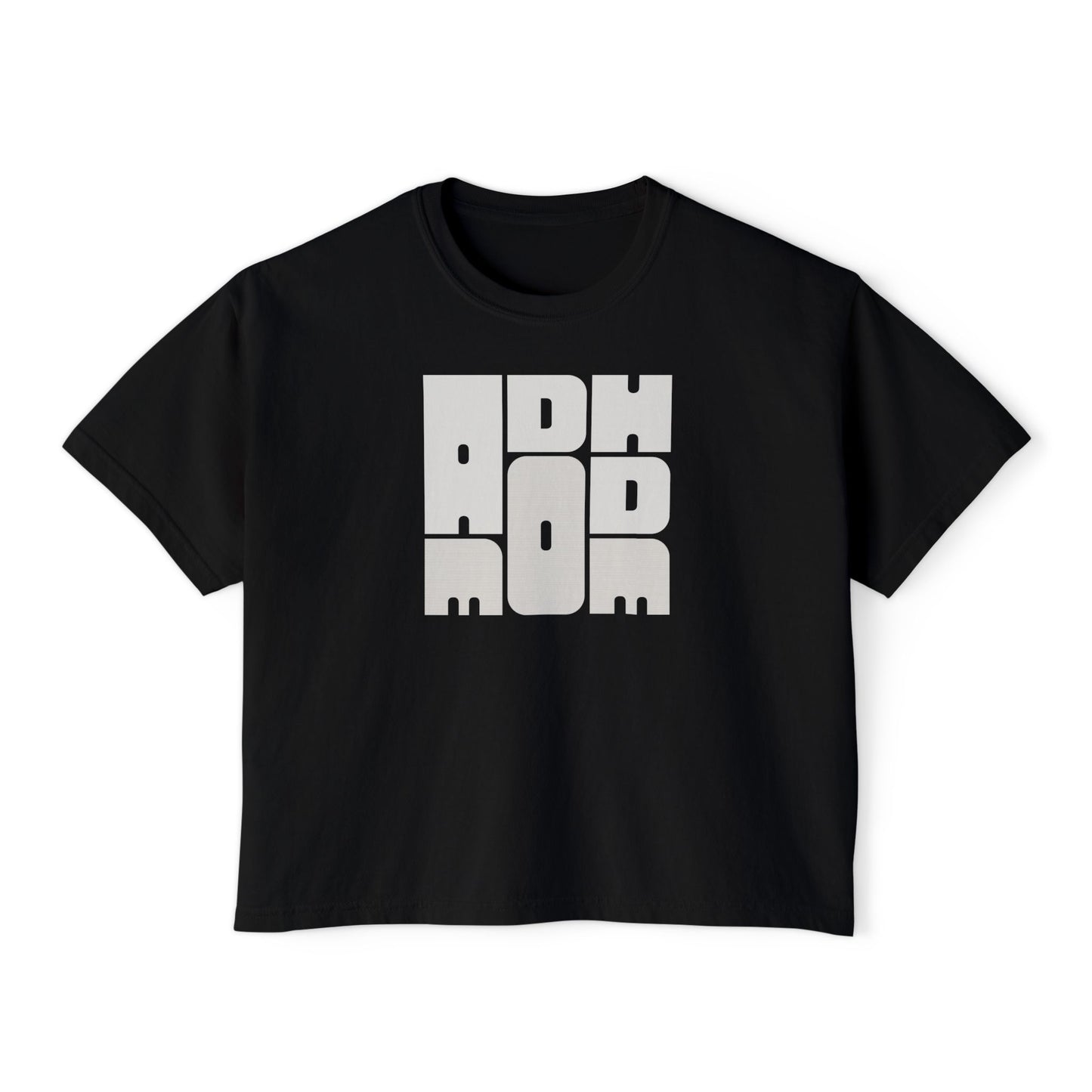 ADHD MOM WOMEN'S BOXY TEE