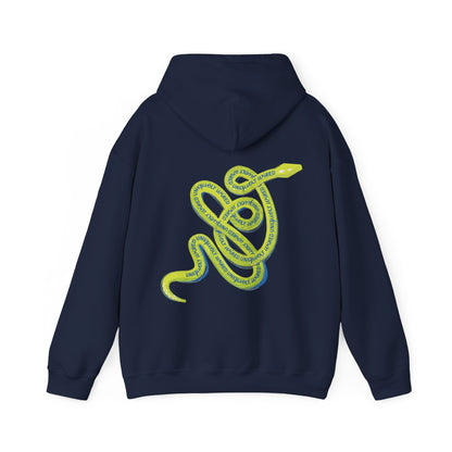 Uniquely Wired Serpent Adult Hoodie — neurodivergent women's hoodie | Radiant Minds