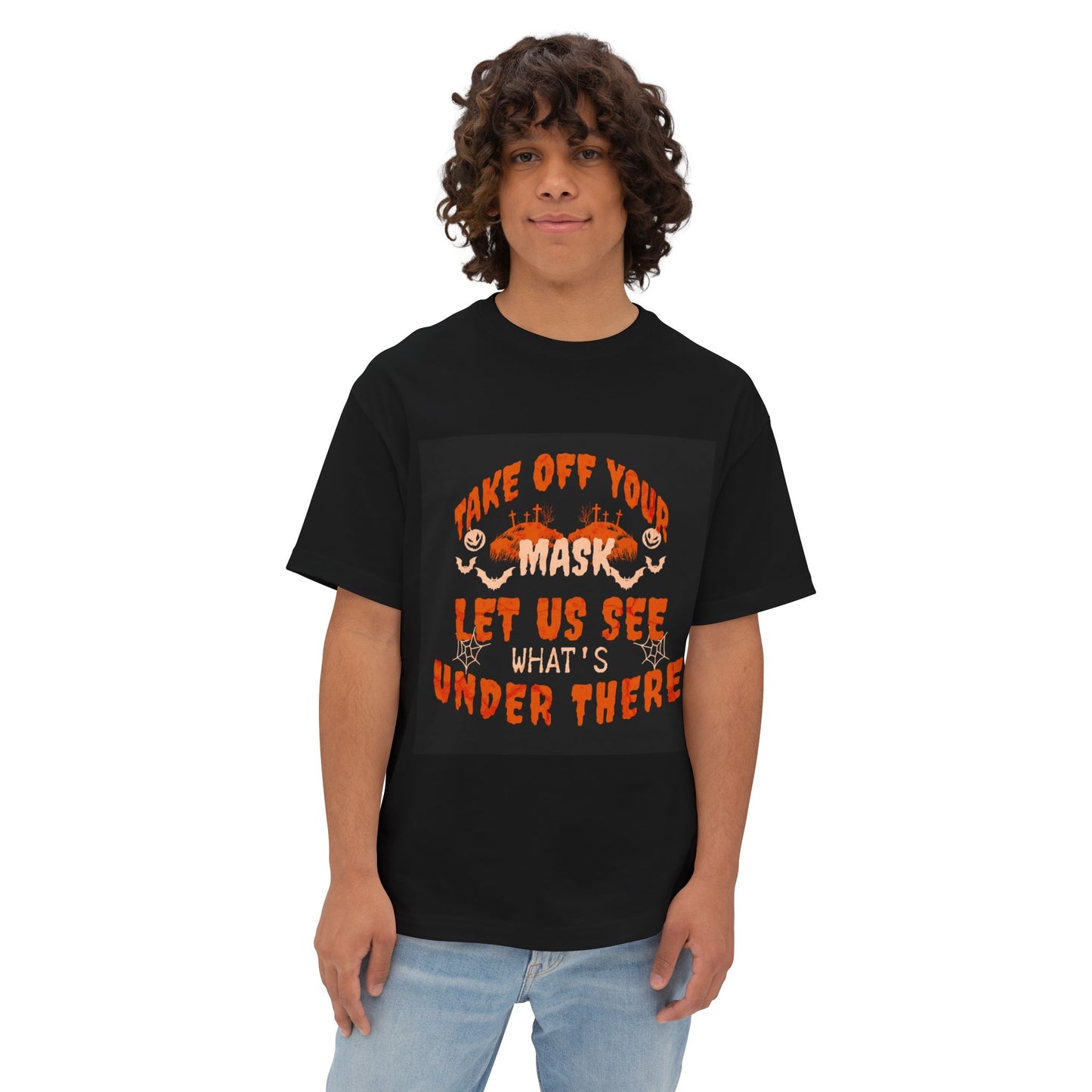 TAKE OFF THE MASK OVERSIZED ADULT TEE