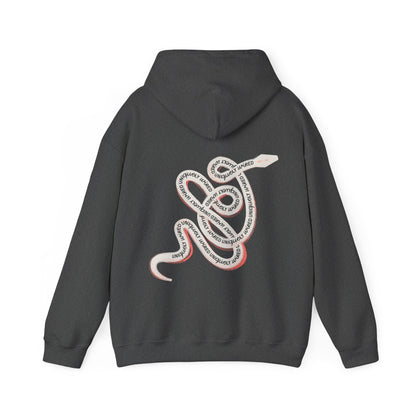 Uniquely Wired Serpent Adult Hoodie — neurodivergent women's hoodie | Radiant Minds