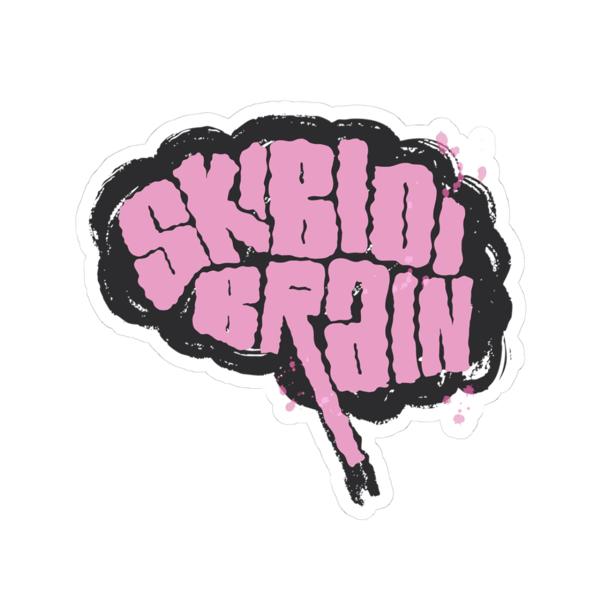 SKIBIDI BRAIN STICKER