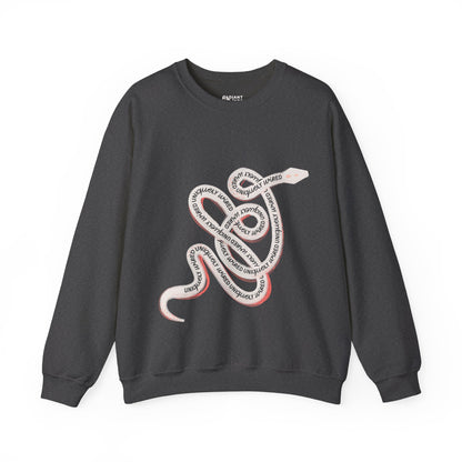 UNIQUELY WIRED SERPENT ADULT SWEATSHIRT