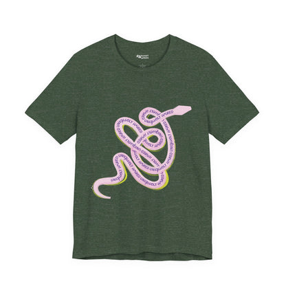 UNIQUELY WIRED SERPENT ADULT TEE