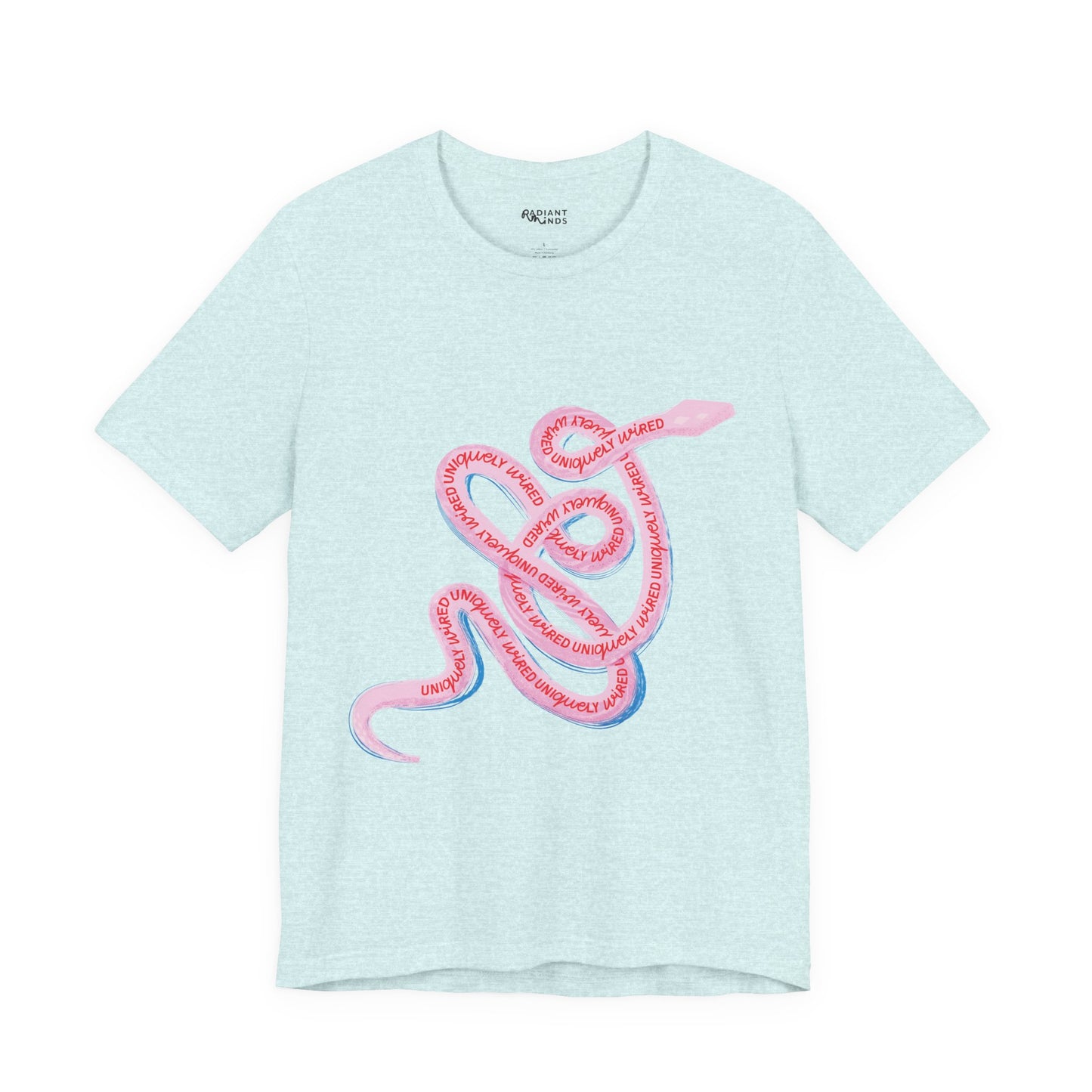 UNIQUELY WIRED SERPENT ADULT TEE