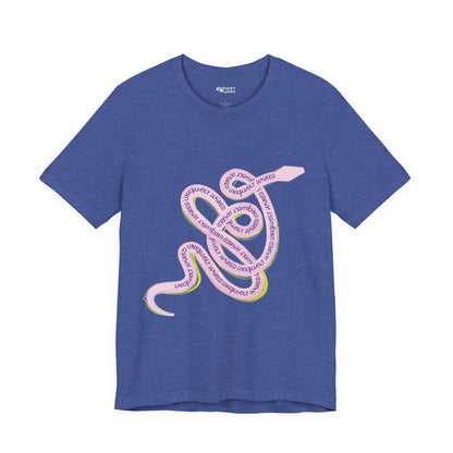 UNIQUELY WIRED SERPENT ADULT TEE