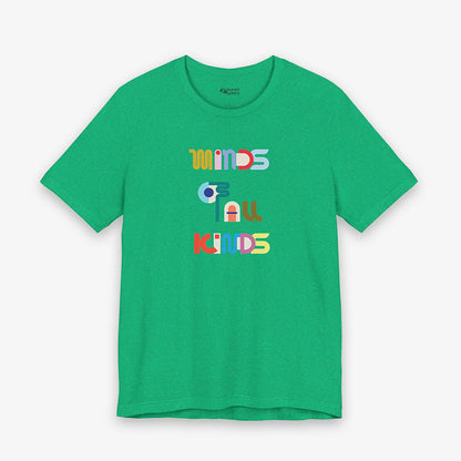 MINDS OF ALL KINDS ADULT GRAPHIC TEE
