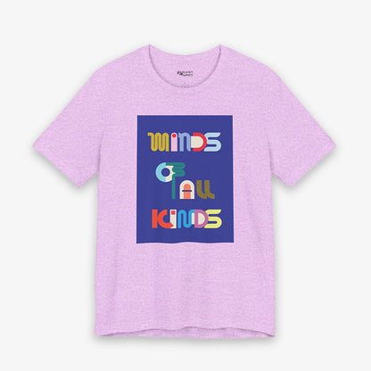 MINDS OF ALL KINDS ADULT GRAPHIC TEE