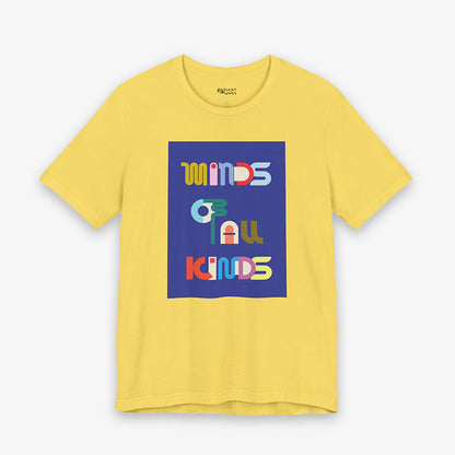 MINDS OF ALL KINDS ADULT GRAPHIC TEE