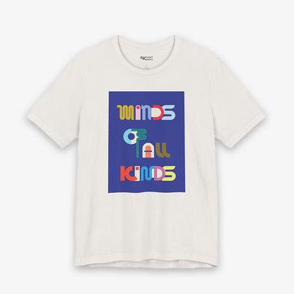 MINDS OF ALL KINDS ADULT GRAPHIC TEE