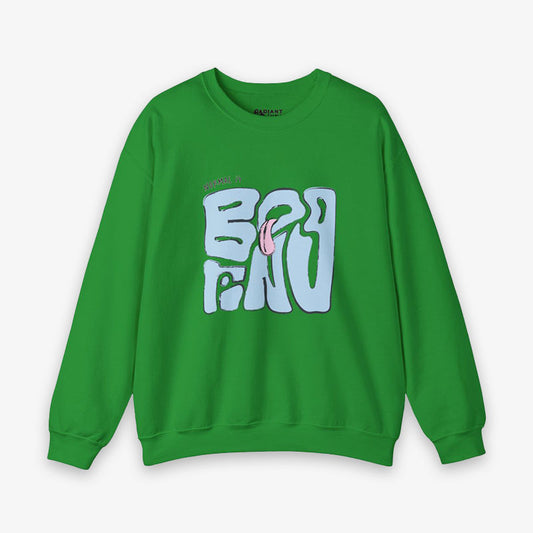Normal Is Boring Adult Sweatshirt — neurodivergent women's sweatshirt | Radiant Minds