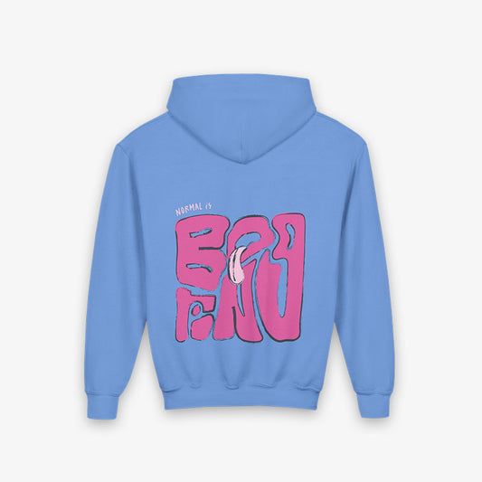 NORMAL IS BORING YOUth HooDIE