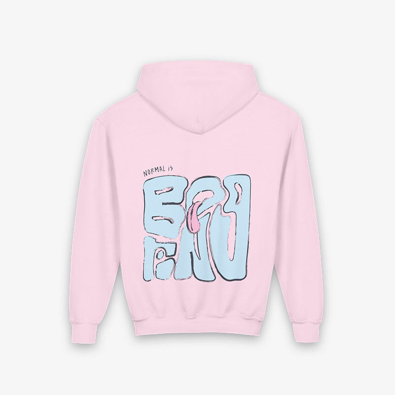 NORMAL IS BORING YOUth HooDIE