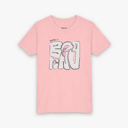 NORMAL IS BORING YOUTH TEE