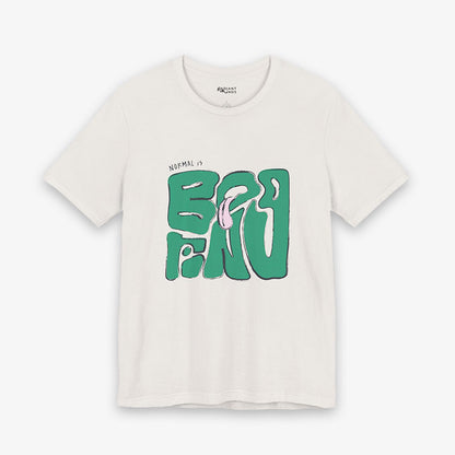 NORMAL IS BORING ADULT GRAPHIC TEE
