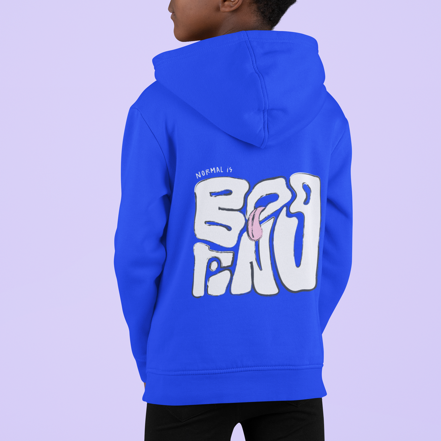 NORMAL IS BORING YOUth HooDIE