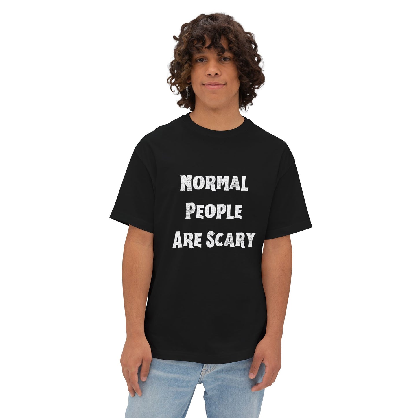 NORMAL PEOPLE ARE SCARY ADULT TEE